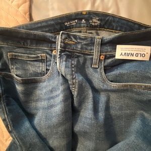 New Old Navy High Rise Curvy OG straight jeans